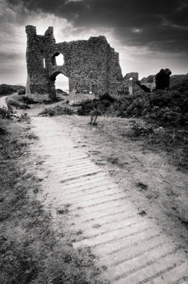 Pennard Castle, Gower, South Wales